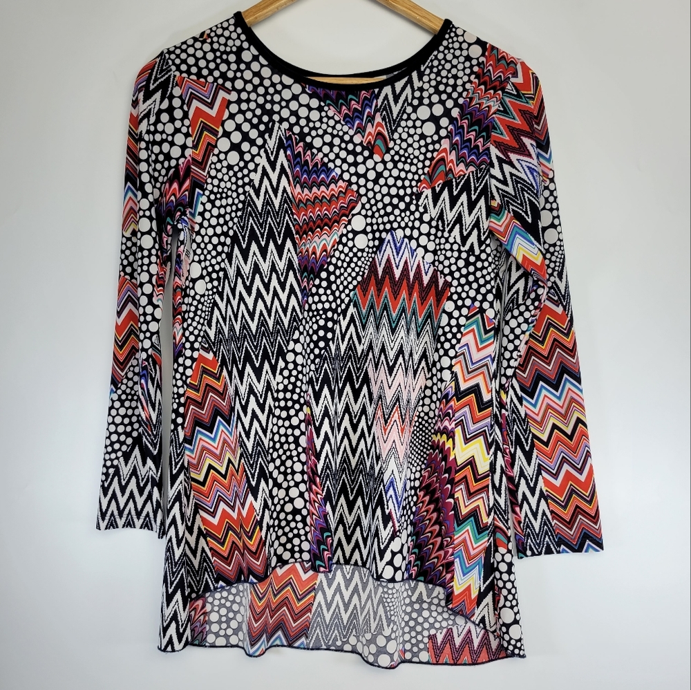 Daisy Jayne Pullover Blouse Multicolored Size 16